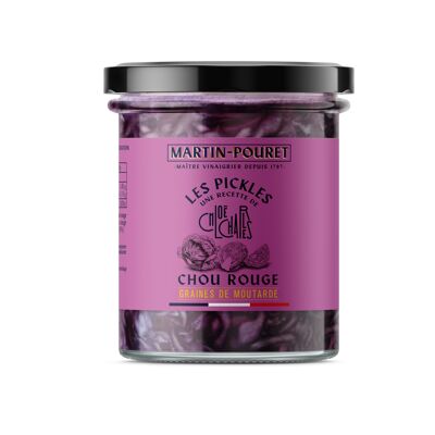 Red cabbage pickles, mustard seeds 60g