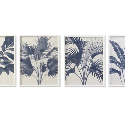 MDF GLASS PICTURE 55X2.5X70 PALM TREE 4 ASSORTMENTS. CU193366