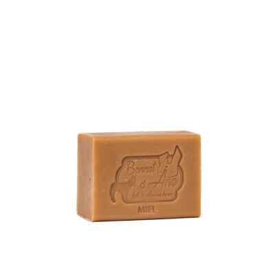 Honey soap with fresh and organic donkey milk