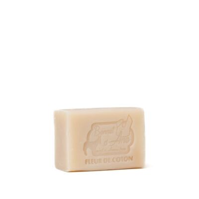 Cotton Flower Soap with fresh and organic donkey milk