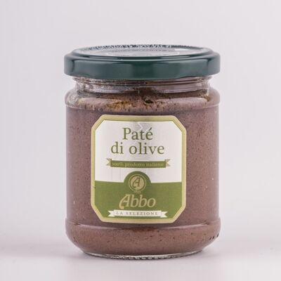 PATE' ACEITUNAS NEGRAS GR 180