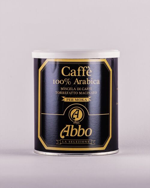 CAFFE' MACINATO 100% ARABICA 250 GR (1 lattina)