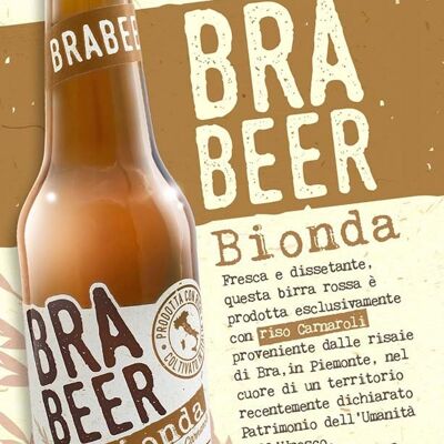 BIÈRE DE RIZ BRABEER BLONDE 0,33 CL