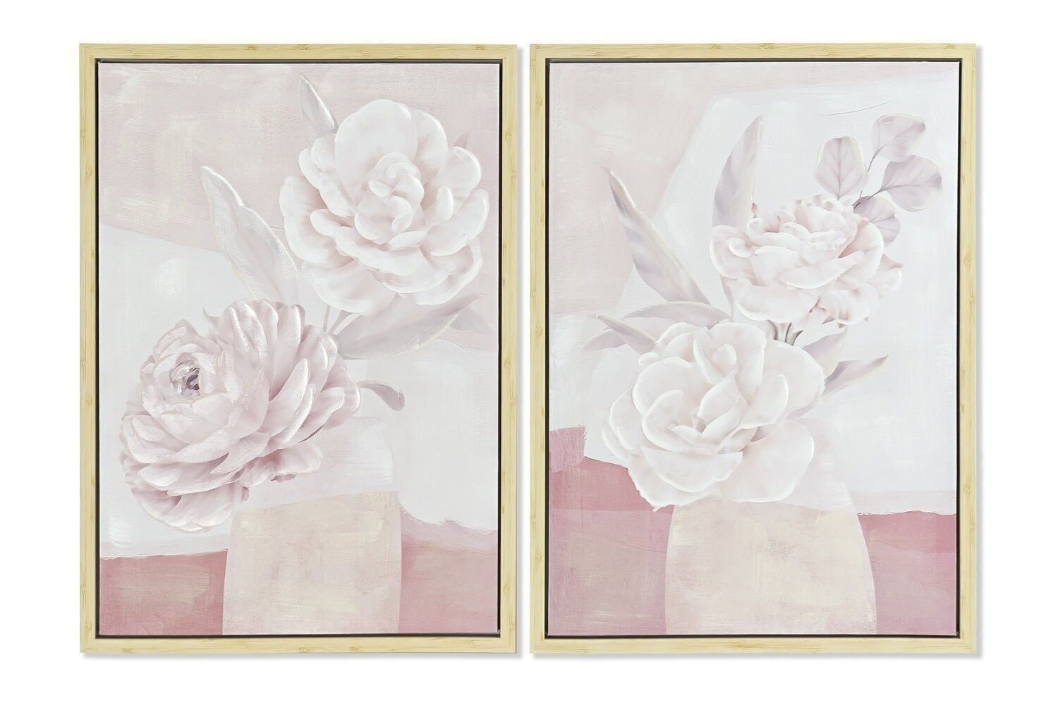 QUADRO LIENZO PS 50X4X70 VASO CON CORNICE 2 ASSORTIMENTI. CU194776