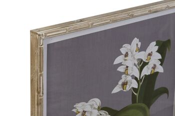 TABLEAU VERRE SAPIN 50X2.8X60 FLEURS 6 ASSORTIMENTS. CU201361 2