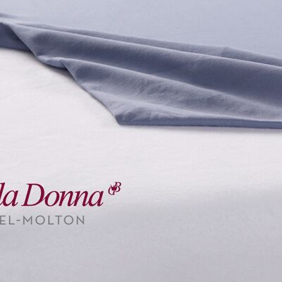 Bella Donna Edel-Molton - 70x190 - 80x220 cm - Weiss