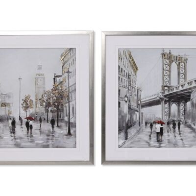 IMAGE LIENZO PS 63X3X63 NEW YORK LONDRES 2 ASSORTIS. CU201397