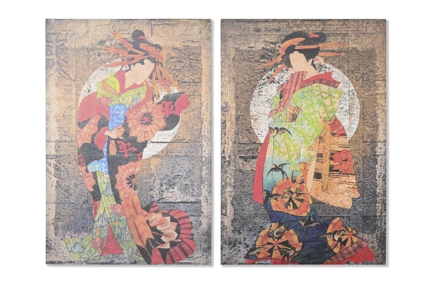 ORIENTALISCHES KIEFERBILD 40X1,8X60 LEINWANDBILD 2 SORTIERT. CU201508