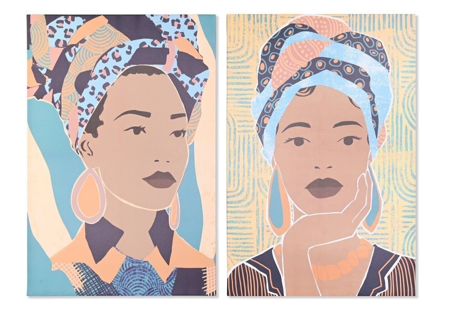 PICTURE PS CANVAS 80X3X120 AFRICAN 2 ASSORTMENTS. CU201605