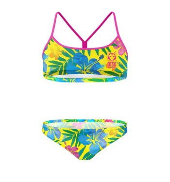 Bikini Femme Jaune Floral