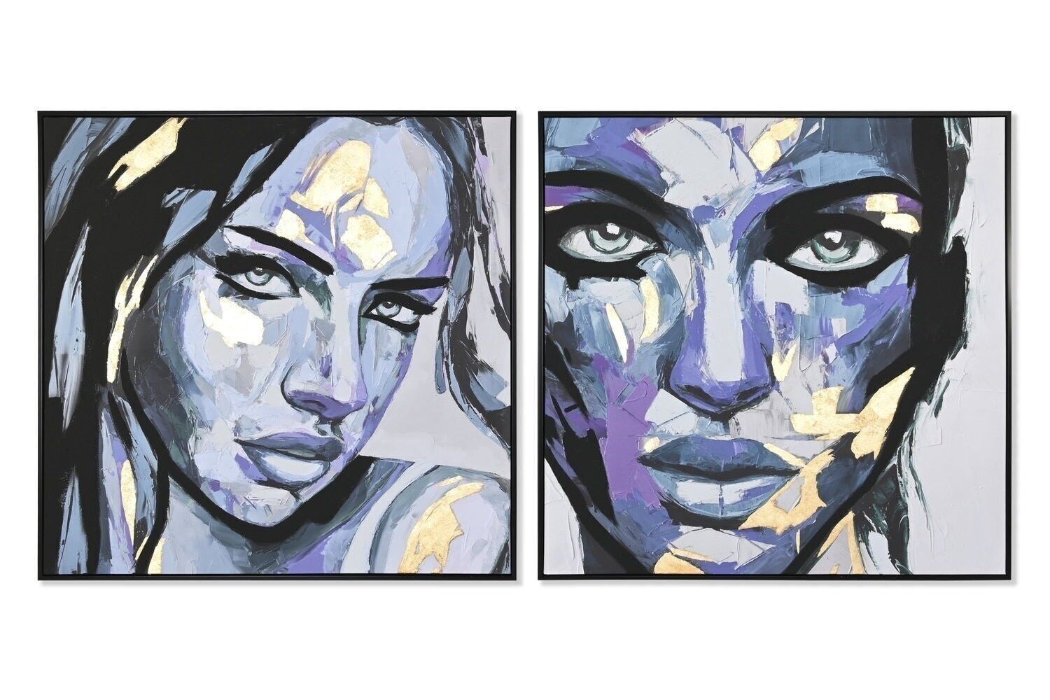 QUADRO PS TELA 103X4,5X103 DONNA 2 ASSORTIMENTI. CU201639