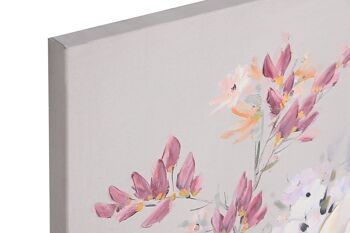 TABLEAU SUR TOILE MDF 80X2,8X80 FLEURS 2 ASSORTIS. CU201669 2