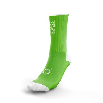 Chaussettes multisports coupe moyenne Yepaaa! Vert