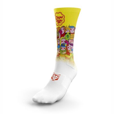 Chupa Chups Forever Fun hoch geschnittene sublimierte Socken