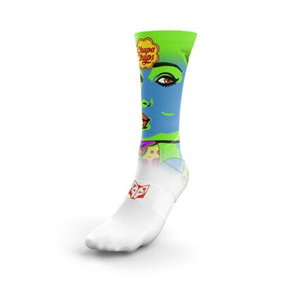 Chupa Chups Warhool High Cut Sublimated Chaussettes