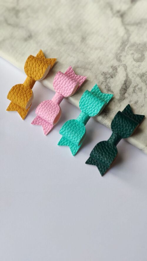 MINI BOWS - Set of 4 - AURORE