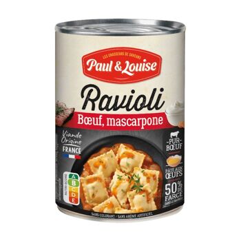 Ravioli pur bœuf mascarpone (400g) 1