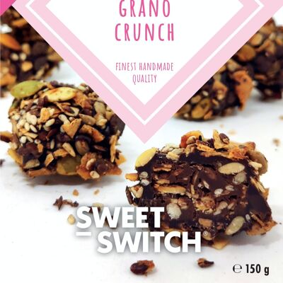SWEET-SWITCH® Grano Crunch Fondente 8 x 150 g