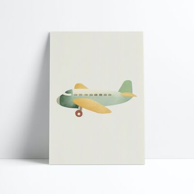 POSTER 30X40-The airplane