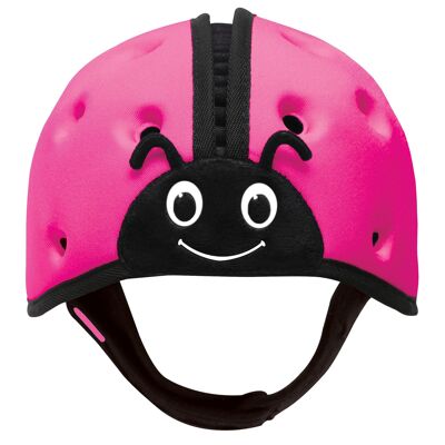 Baby Safety Helmet Baby Helmet for Crawling Walking Ultra-Lightweight Soft Baby Helmets Ladybird Pink