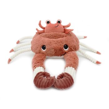 CRABE MAMAN & BEBE TERRACOTTA / THE CRAB 1