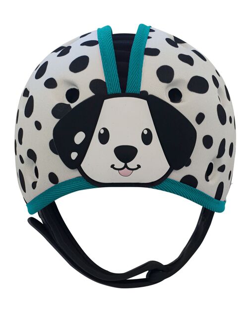 Baby Safety Helmet Ultra-Lightweight Soft Baby Helmet for Crawling Walking Dalmation Blue