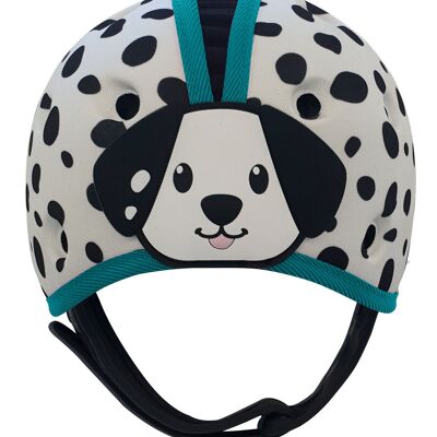 Baby Safety Helmet Ultra-Lightweight Soft Baby Helmet for Crawling Walking Dalmation Blue