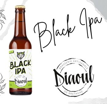 Bière  IPA BLACK 1