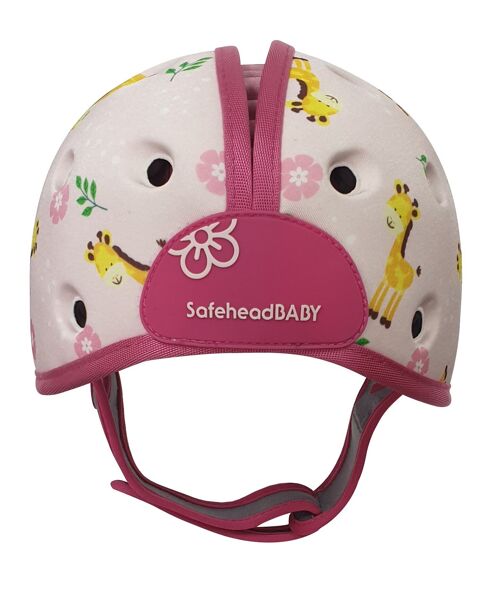 Baby Safety Helmet Ultra-Lightweight Soft Baby Helmet for Crawling Walking Giraffe Baby