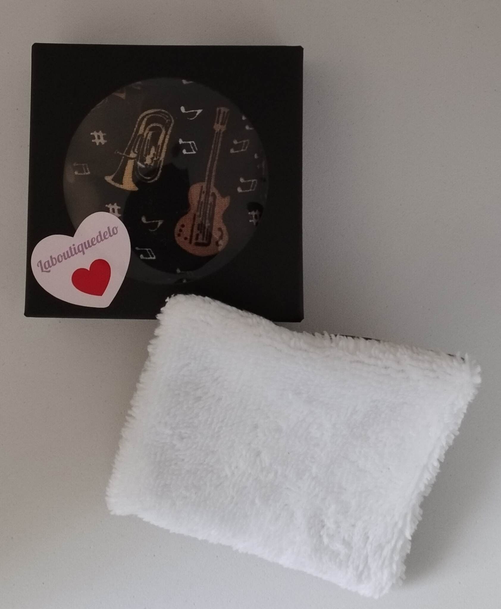 Boîte de 5 lingettes réutilisables