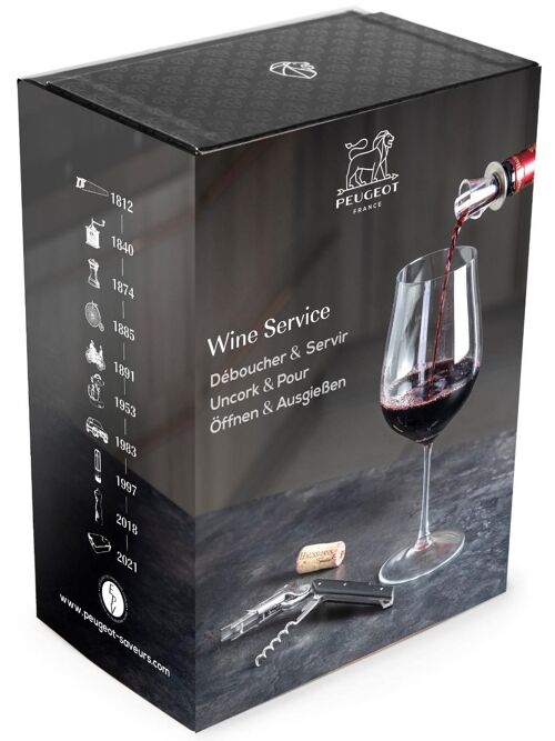 PEUGEOT SET WINE SERVICE