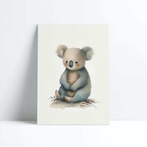 AFFICHE 30X40-Baby Koala