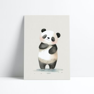 CARTEL 30X40-Bebé Panda