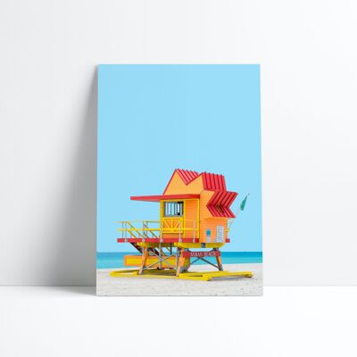 AFFICHE 30X40-Lonely Cabin