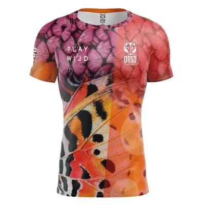 T-shirt da padel a manica corta da uomo Wings