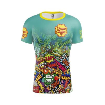 Chupa Chups Comic Men's Short Sleeve T-shirt