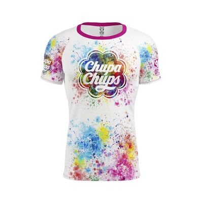 Chupa Chups Paint Herren Kurzarm-T-Shirt