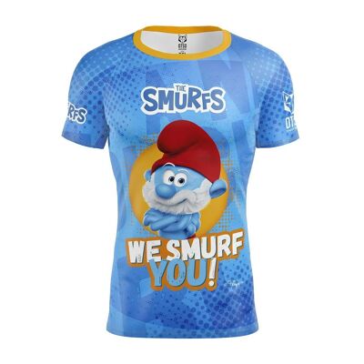 Herren Kurzarm-T-Shirt We Smurf You!