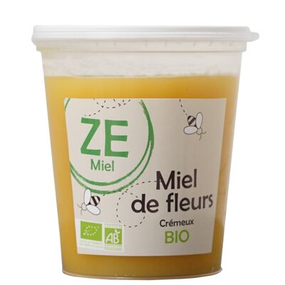 Miel de fleurs bio squeezer 500g - Famille Vacher