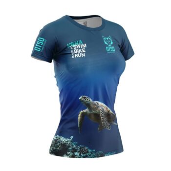 T-shirt à manches courtes Kona Turtles pour femme (Outlet) 1