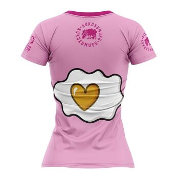 T-shirt à manches courtes Kukuxumusu Love pour femme 2