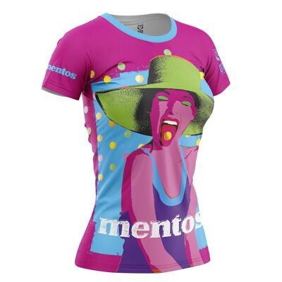 Camiseta Manga Corta Mujer Mentos Hat