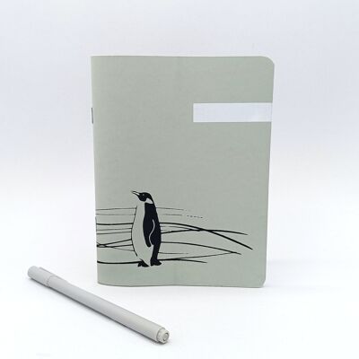 Schreibwaren-Notizbuch Pinguin 14 x 18 cm