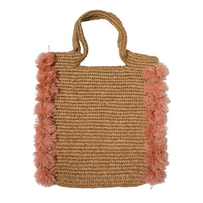 La borsa con pompon - Scimmia hippie
