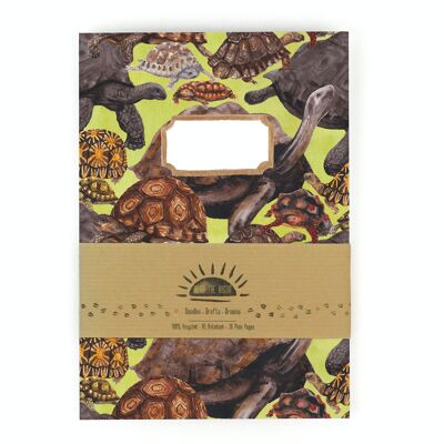 Creep Of Tortoises Print Notebook