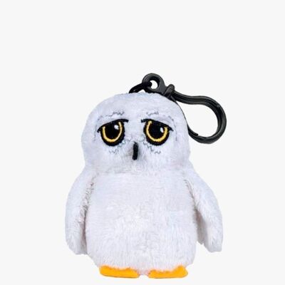 Harry Potter Owl keychain with plastic clip 10cm