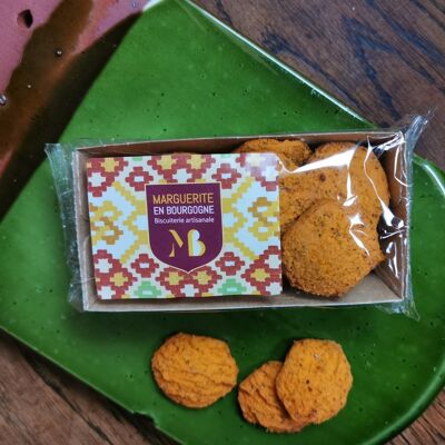 Organic Tomato Oregano Aperitif Biscuits - Individual tray of 60g