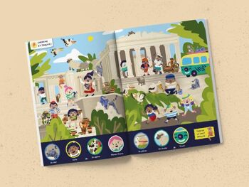 Grèce - Magazine d'activités pour enfant 1-3 ans - Les Mini Mondes 5