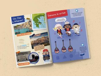 Grèce - Magazine d'activités pour enfant 1-3 ans - Les Mini Mondes 7