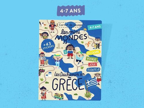 Grèce - Magazine d'activités pour enfant 4-7 ans - Les Mini Mondes